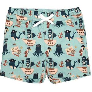 Toddler Swim Trunks - Pirate Life - UV Protection